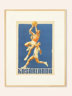 Discount Pamono Basketball Poster, 1955