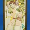 Pamono Bas-Relief Plaque Sculpture of Saint Christopher with Baby Jesus from Le Tre Aaa, Turin, Italy, 1920s> Wall Decor
