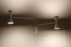Pamono Bat Light with 2 Arms by Juanma Lizana
