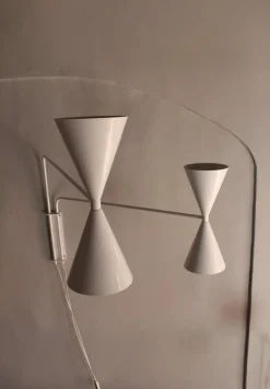 Pamono Bat Light with 2 Arms by Juanma Lizana