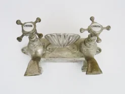 Sale Pamono Bathtub Tap in Silver Bronze, 1930s