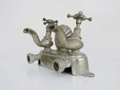 Sale Pamono Bathtub Tap in Silver Bronze, 1930s