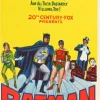 Hot Pamono Batman Daybill Movie Poster, Australia, 1966