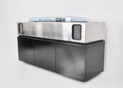 Pamono Batman Stereo Bar Radio by Girlingberto dal Lago & Adam Tihany for Giuseppe Rossi, 1970s><noscript><img width=