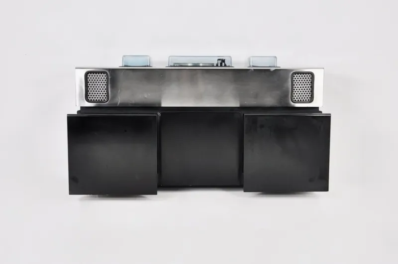 Pamono Batman Stereo Bar Radio by Girlingberto dal Lago & Adam Tihany for Giuseppe Rossi, 1970s> Electronics