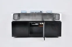 Pamono Batman Stereo Bar Radio by Girlingberto dal Lago & Adam Tihany for Giuseppe Rossi, 1970s><noscript><img width=