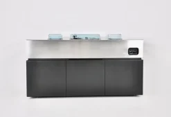 Pamono Batman Stereo Bar Radio by Girlingberto dal Lago & Adam Tihany for Giuseppe Rossi, 1970s> Electronics