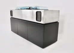 Pamono Batman Stereo Bar Radio by Girlingberto dal Lago & Adam Tihany for Giuseppe Rossi, 1970s> Electronics