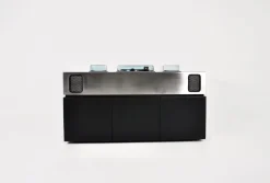 Pamono Batman Stereo Bar Radio by Girlingberto dal Lago & Adam Tihany for Giuseppe Rossi, 1970s><noscript><img width=