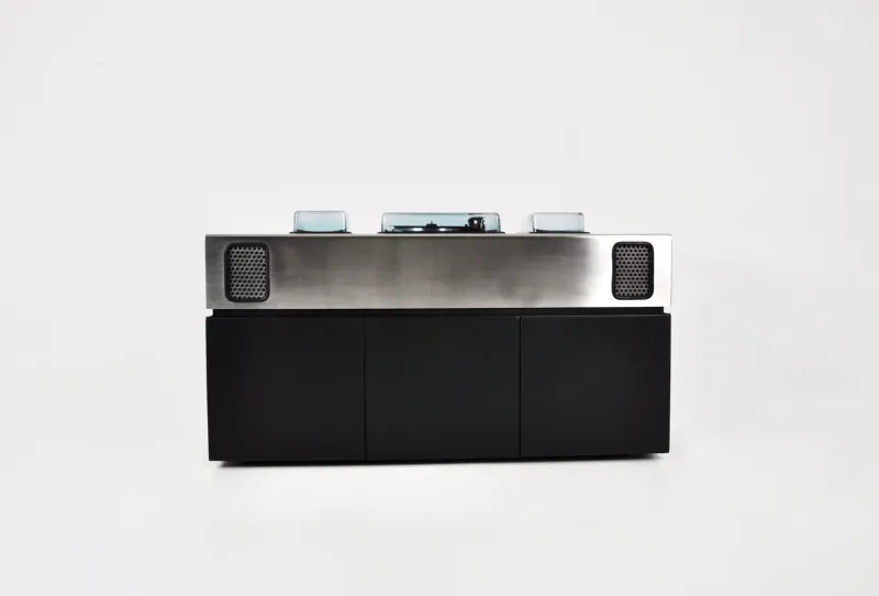 Pamono Batman Stereo Bar Radio by Girlingberto dal Lago & Adam Tihany for Giuseppe Rossi, 1970s> Electronics