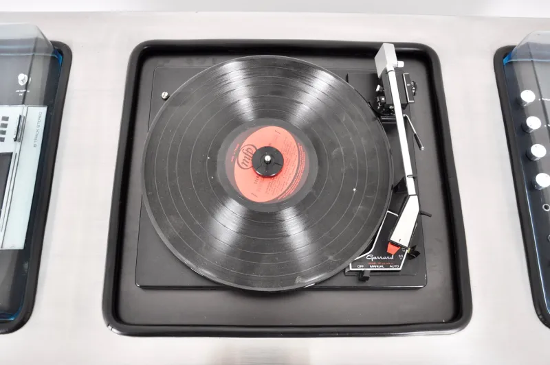 Pamono Batman Stereo Bar Radio by Girlingberto dal Lago & Adam Tihany for Giuseppe Rossi, 1970s> Electronics