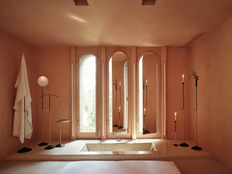 Hot Pamono Baton Collection Maroon Paravant by Ronan Bouroullec for BD Barcelona