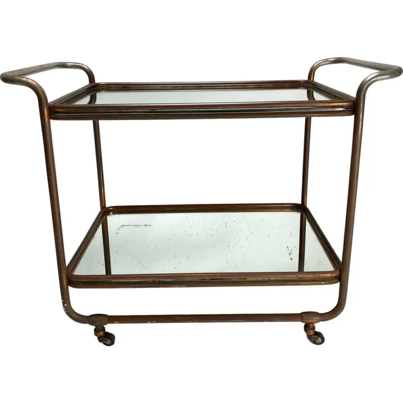 Outlet Pamono Bauhaus Bar Trolley by Luigi Brusotti, 1941