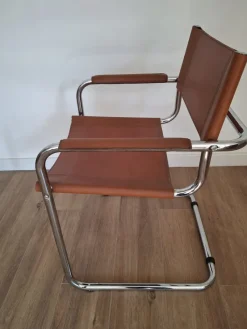 Pamono Bauhaus Chair, Italy, 1980s><noscript><img width=