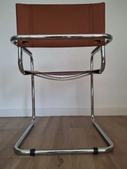 Pamono Bauhaus Chair, Italy, 1980s><noscript><img width=