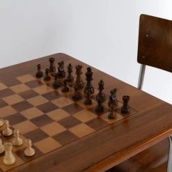 Pamono Bauhaus Chess Table, 1930s><noscript><img width=