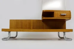 Best Pamono Bauhaus Chromed Tubular Steel Dressing Table, 1940s
