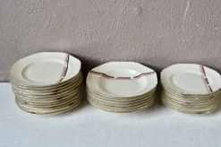 Clearance Pamono Bauhaus Czechoslovakian Dinner Service, Set of 34