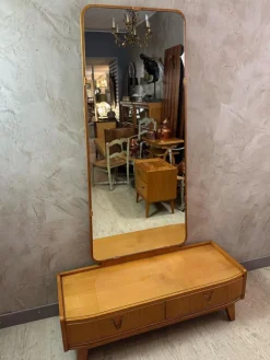 Pamono Bauhaus Dressing Table, 1950s><noscript><img width=