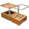 Pamono Bauhaus Serving Trolley by Marcel Breuer, 1970s> Serving Bar Carts & Trolleys