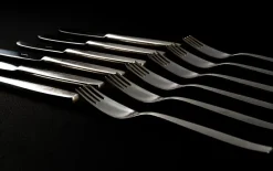 Clearance Pamono Bauhaus Silver-Plated Model Smalcalda 288 Cutlery by Günter Reißmann, 1960s, Set of 18