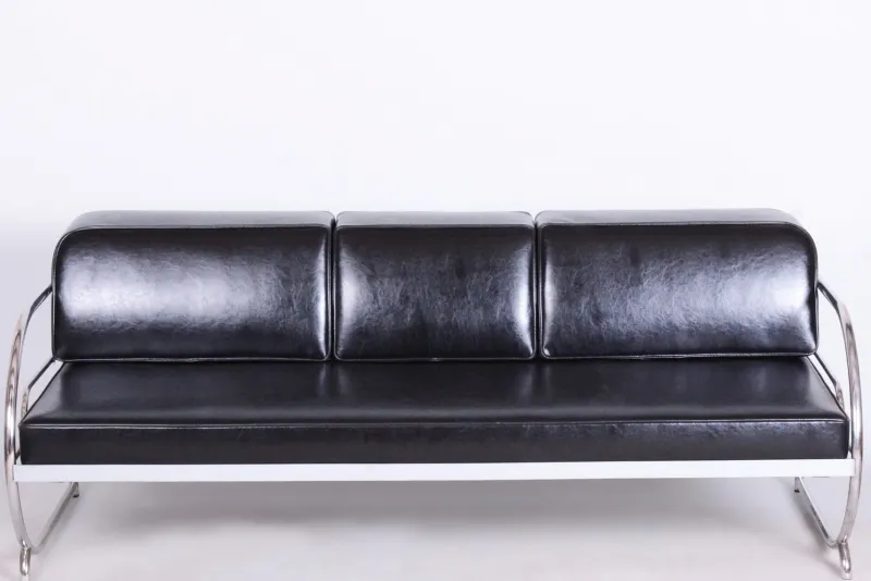 New Pamono Bauhaus Sofa by Robert Slezak, 1930s