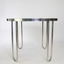 Pamono Bauhaus Style Tubular Steel Table by Artur Drozd><noscript><img width=