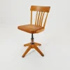 New Pamono Bauhaus Swivel Office Chair in Wood from Sedus, 1930s
