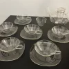 Discount Pamono Bauhaus Tea Service in Jena Glas by Wilhelm Wagenfeld for Jenaer Glaswerke, Germany, 1950s, Set of 14