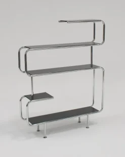 Pamono Bauhaus Tubular Shelving Unit, 1970s> Shelves & Wall Units