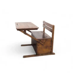 Pamono Bauhaus Wooden Kids Folding School Desk, 1920s> Children's Tables