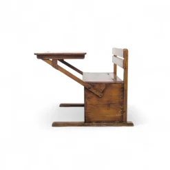 Pamono Bauhaus Wooden Kids Folding School Desk, 1920s> Children's Tables