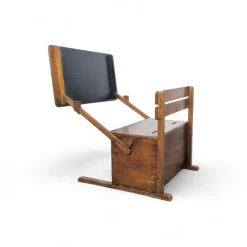 Pamono Bauhaus Wooden Kids Folding School Desk, 1920s><noscript><img width=