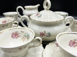 Pamono Bavaria Coffee Service from Schirnding Porzellan, Set of 14><noscript><img width=