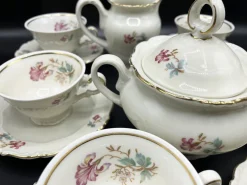 Pamono Bavaria Coffee Service from Schirnding Porzellan, Set of 14><noscript><img width=