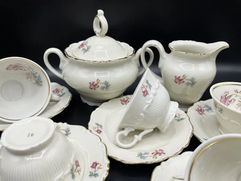 Pamono Bavaria Coffee Service from Schirnding Porzellan, Set of 14> Coffee & Tea Service