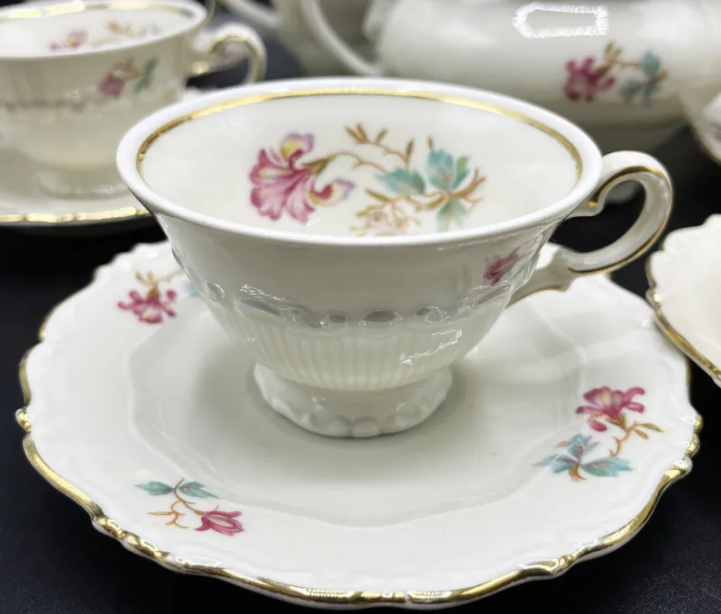 Pamono Bavaria Coffee Service from Schirnding Porzellan, Set of 14> Coffee & Tea Service