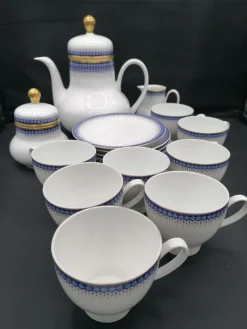 Pamono Bavarian Tea Set from Vohenstrauss Johann Seltmann, Set of 6> Coffee & Tea Service