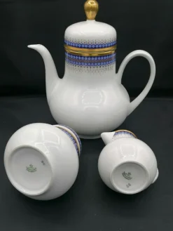 Pamono Bavarian Tea Set from Vohenstrauss Johann Seltmann, Set of 6><noscript><img width=