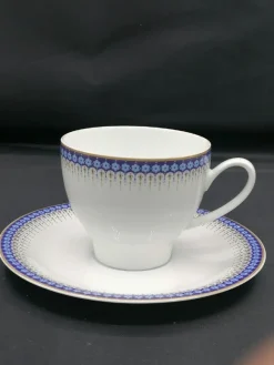 Pamono Bavarian Tea Set from Vohenstrauss Johann Seltmann, Set of 6><noscript><img width=