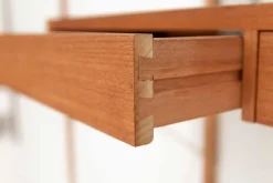 Pamono 3-Bay Wall Unit by Poul Cadovius><noscript><img width=