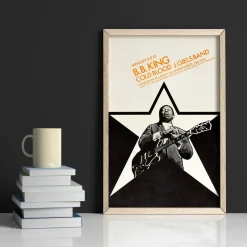 Pamono B.B. King Concert Poster for the Boston Tea Party, Boston, 1970s><noscript><img width=