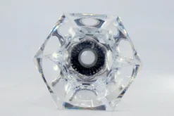 Pamono Beaded Silver and Cut Glass Salt Shaker> Salt & Pepper Shakers