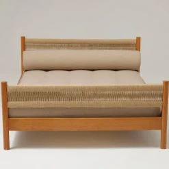 Pamono Bed attributed to Charlotte Perriand for Meribel, 1950s> Beds & Bedroom Sets