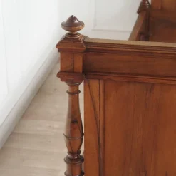 Clearance Pamono Bed Frame, France, 1890s