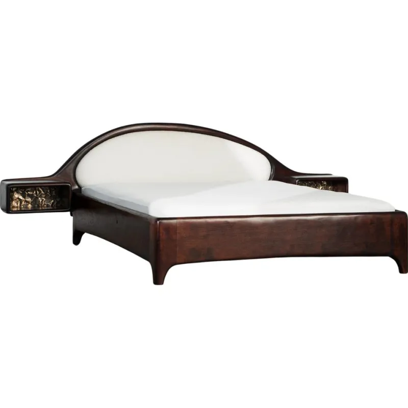 Pamono Bed with Nighstand by Tomasz Omachel> Seating|Beds & Bedroom Sets