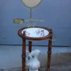 Pamono Bedroom Washstand with Basin, Pitcher, and Mirror> Dressing Tables