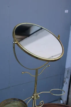 Pamono Bedroom Washstand with Basin, Pitcher, and Mirror><noscript><img width=