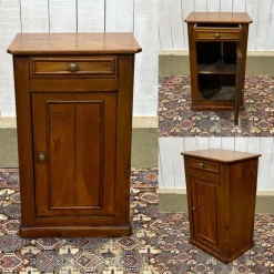 Pamono Bedside Table in Chestnut><noscript><img width=
