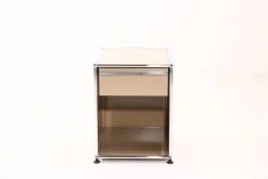 Pamono Bedside Tables by Fritz Haller & Paul Schärer for USM Haller, 2025, Set of 2><noscript><img width=